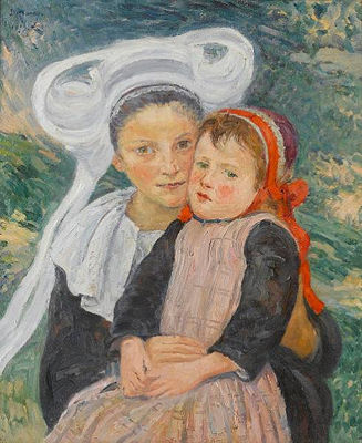 Maternité à Pont Aven 1899