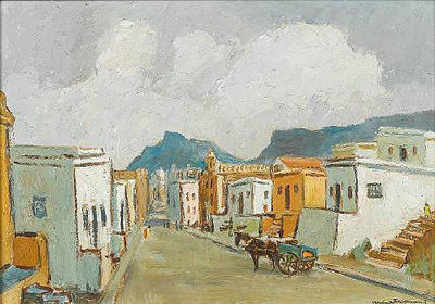 The Malay Quarter, Cape Town by Nerine Desmond - Auction record, sale price, and art valuation. Compare with similar artists and explore comparable artworks.