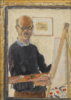 Portrait of Enslin Hercules Du Plessis: Self-portrait