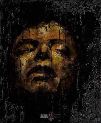 Sample artwork by Guy Denning (Born 1965), known for urban painting - View similar artists and auction records