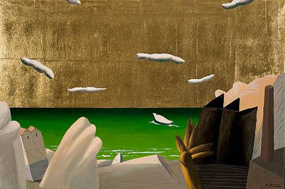 Sample artwork by Nikos Stefanou (Born 1933), known for painting - View similar artists and auction records