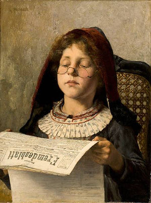Girl reading