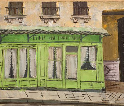 Bistrôt at Montparnasse by Costas Grammatopoulos - Auction record, sale price, and art valuation. Compare with similar artists and explore comparable artworks.