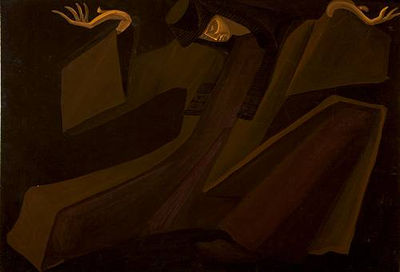 Sample artwork by Basilis Fotopoulos (1934 - 2006), known for painting - View similar artists and auction records