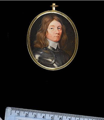 A Gentleman, called Sir Arthur Hesilrige (1601-1661), wearing armour and white lawn collar, his brown hair worn long