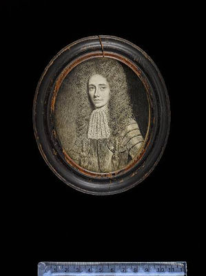 Robert Craig of Bickerton, wearing armour, lace jabot and full-bottomed curled and knotted wig
