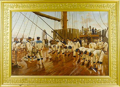 Lavage du Pont (washing the deck)