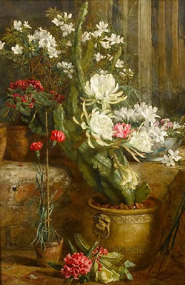 Still life of flowers