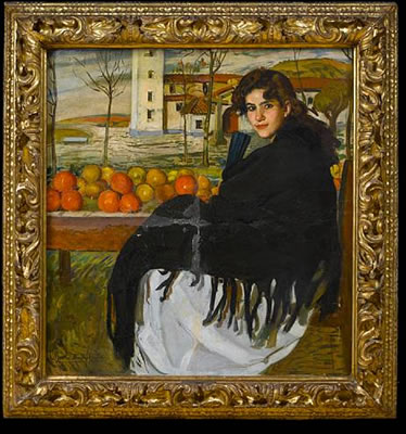 The orange seller