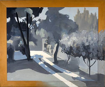 Street with trees