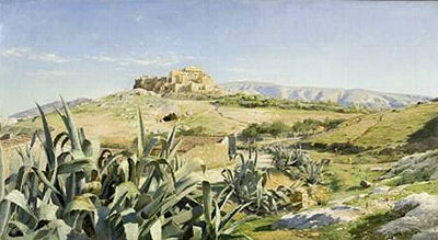 View of the Acropolis from the Observatory, Athens