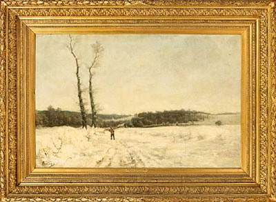L'hiver sur la plaine by Pericles Pantazis - Auction record, sale price, and art valuation. Compare with similar artists and explore comparable artworks.