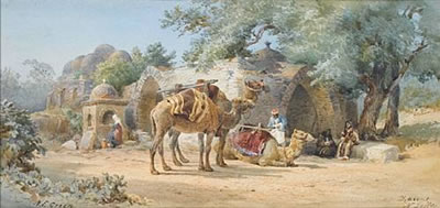 Rest stop near Jaffa