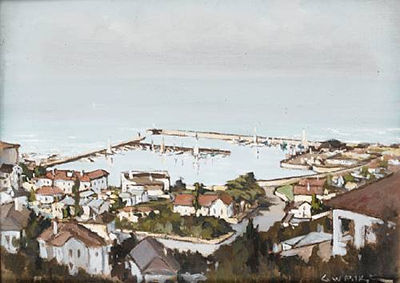 Kalk Bay by George William Pilkington - Auction record, sale price, and art valuation. Compare with similar artists and explore comparable artworks.