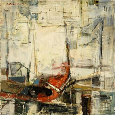 White sails by Paris Prekas - Auction record, sale price, and art valuation. Compare with similar artists and explore comparable artworks.