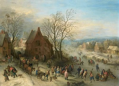 Sample artwork by Theobald Michau (1676 - 1765), known for genre and landscape painting - View similar artists and auction records