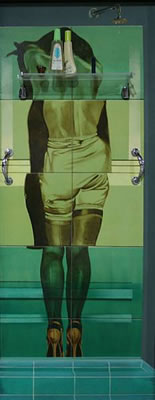 In the Shower by Mike Francis - Auction record, sale price, and art valuation. Compare with similar artists and explore comparable artworks.
