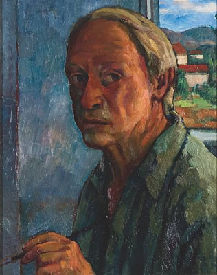 Portrait of Francois Krige: Self-portrait