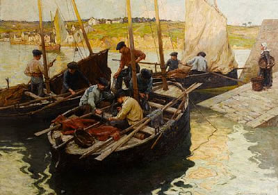 Evening - Concarneau