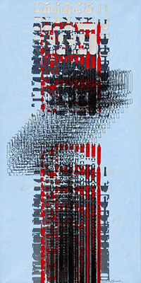 No 809 rouge/bleu