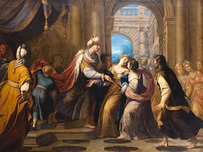 Esther before Ahasuerus