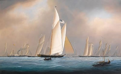 America and her rivals on the Start Line