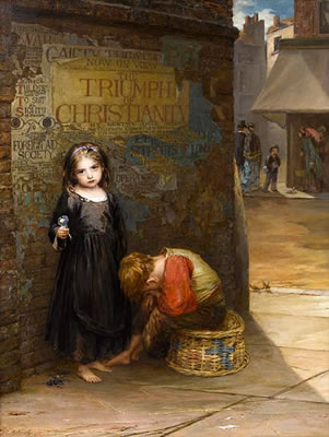Uncared for by Augustus Edwin Mulready - Auction record, sale price, and art valuation. Compare with similar artists and explore comparable artworks.