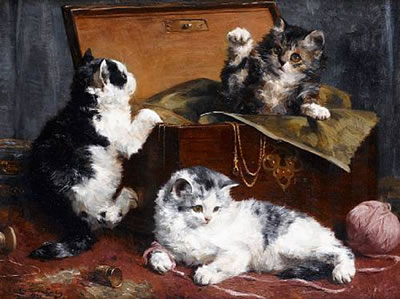 Kittens at play
