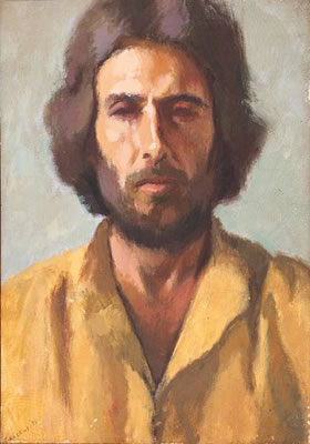 Portrait of Yannis Kottis: Self-portrait