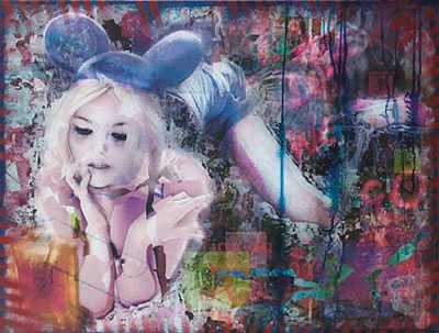 Sample artwork by TRXTR (Born 1954), known for urban art - View similar artists and auction records