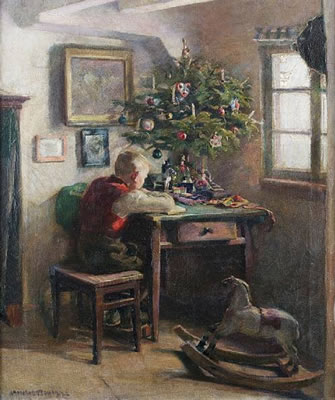 Christmas morning