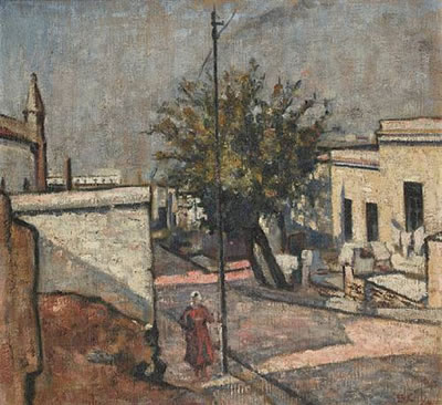 "In the Malay Quarter (Street Scene, Malay Quarter)"