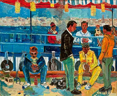 Sample artwork by Resul Aytemur (Born 1951), known for landscape painting - View similar artists and auction records