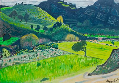 A) Landscape and b) Landscape