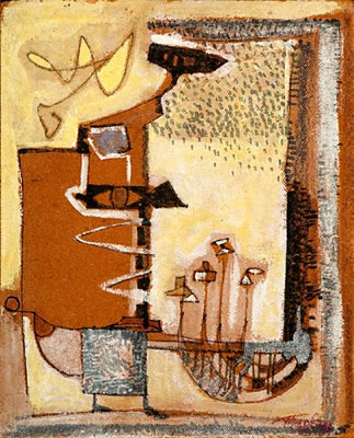 (a) Abstract composition and (b) Composition