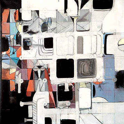 Abstract by George Touyas - Auction record, sale price, and art valuation. Compare with similar artists and explore comparable artworks.