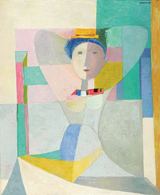 Woman on a chair by Avraham Naton - Auction record, sale price, and art valuation. Compare with similar artists and explore comparable artworks.