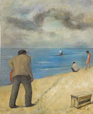 On the shore