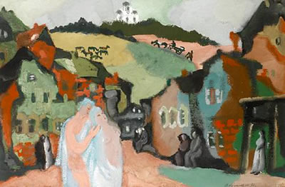 Harmonious landscape by Anatoli Lvovich Kaplan - Auction record, sale price, and art valuation. Compare with similar artists and explore comparable artworks.