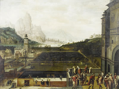 Sample artwork by Lucas Gassel (c. 1495/1500 - c. 1570), known for painting - View similar artists and auction records