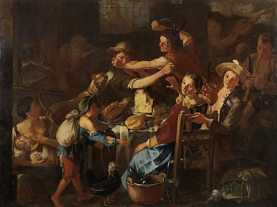 The tavern brawl