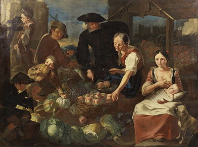 The fruit market