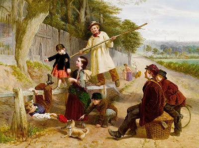 Rivals to Blondin by William Henry Knight - Auction record, sale price, and art valuation. Compare with similar artists and explore comparable artworks.