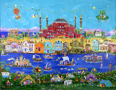 Haghia Sophia, Istanbul by Sofia Kalogeropoulou - Auction record, sale price, and art valuation. Compare with similar artists and explore comparable artworks.