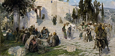 Sample artwork by Vassili Dmitrievich Polenov (1844 - 1927), known for realist land-and seascape, portrait and figure painting-"en plein aire" - View similar artists and auction records