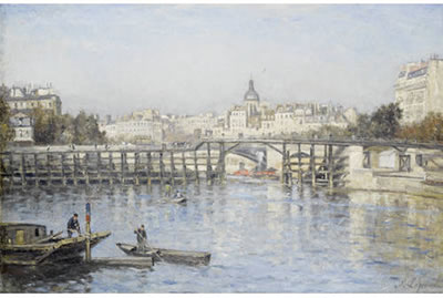 Sample artwork by Stanislas Lépine (1835 - 1892), known for landscape painting - View similar artists and auction records