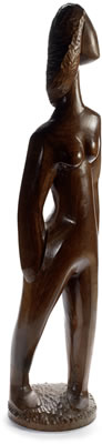 Sample artwork by Kosso Eloul (1920 - 1995), known for abstract monumental sculpture - View similar artists and auction records