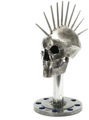 Mohawk Skull