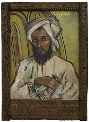 Portrait of a sheikh, Zanzibar