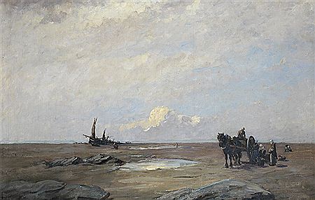On the sands of Scheveningen